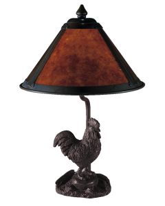 Dale Tiffany 1 bulb Table Lamps with Mica Bronze finish - 2307