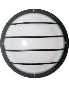 Nuvo Lighting SF77/861 White Single Light 10" Round Cage Wall BCI1949584